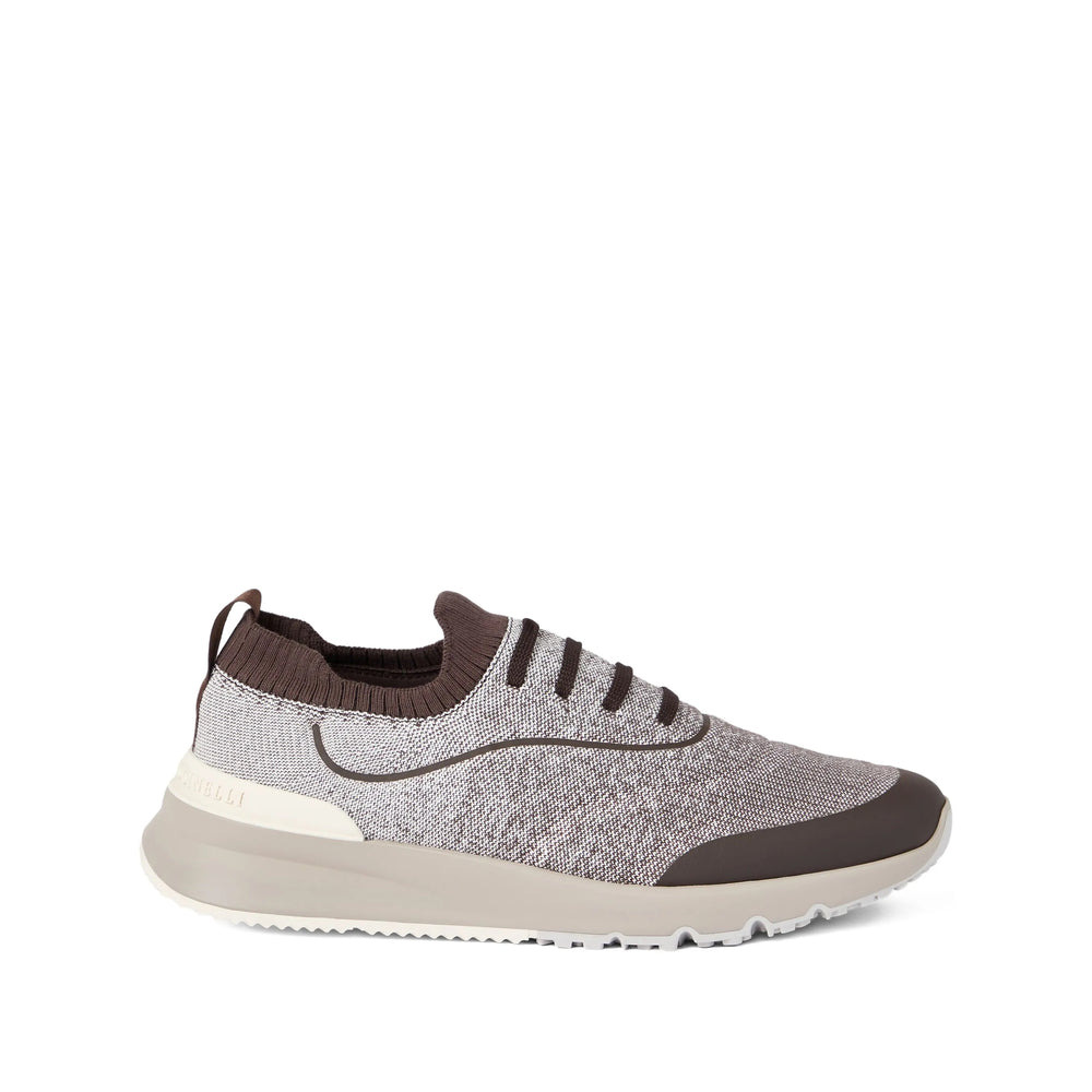 Brunello Cucinelli Brown Trainers - Slip-Ons Men - 1