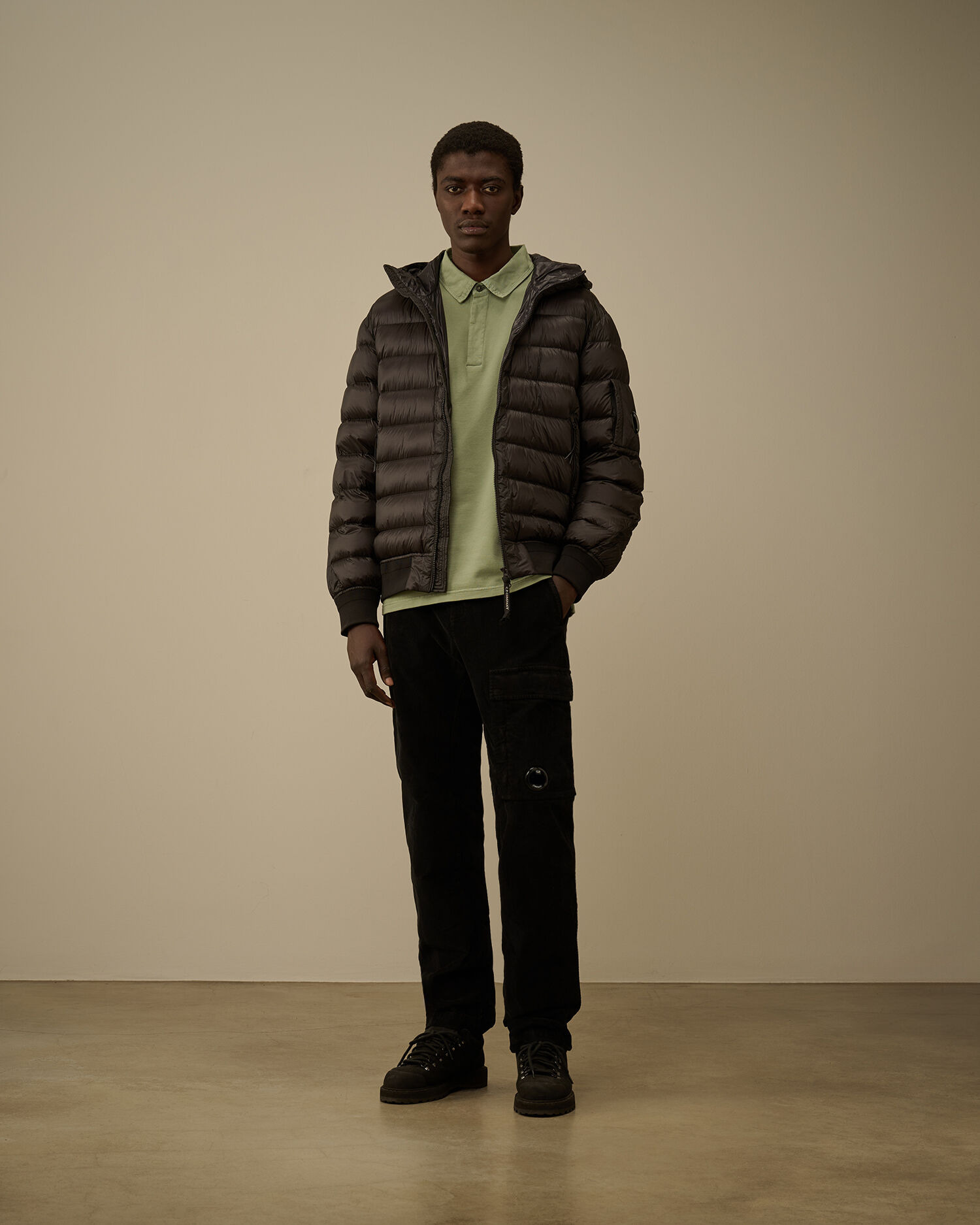 Corduroy Lens Cargo Pants - 2