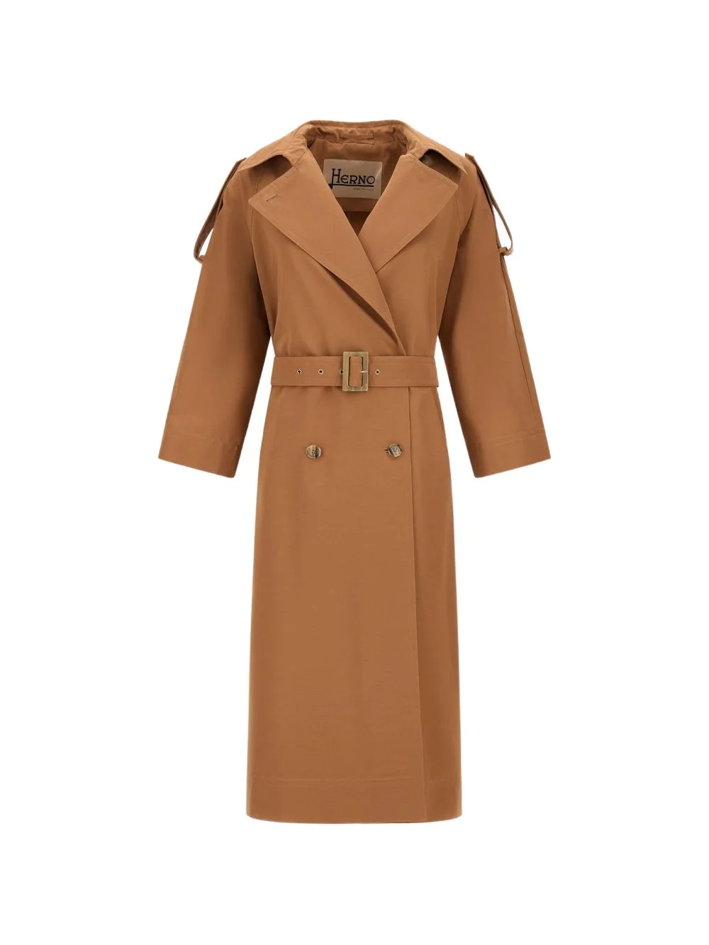 belted coat - 1