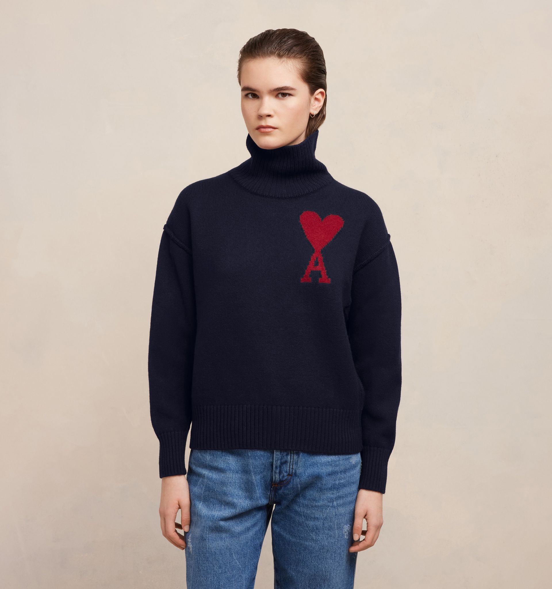 Red Ami De Coeur Sweater - 7