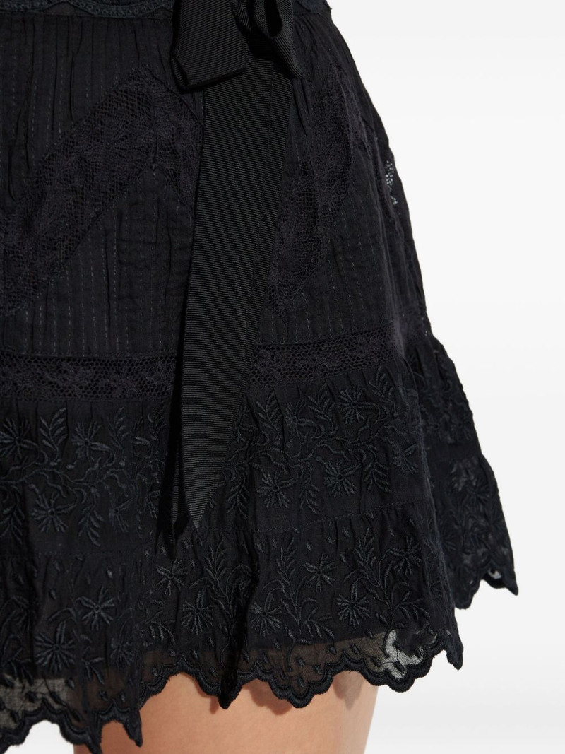 embroidered ruffled skirt 5