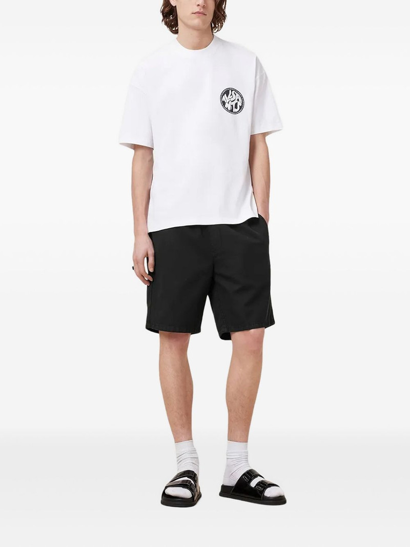 ALLSAINTS drawstring elastic-waist shorts outlook