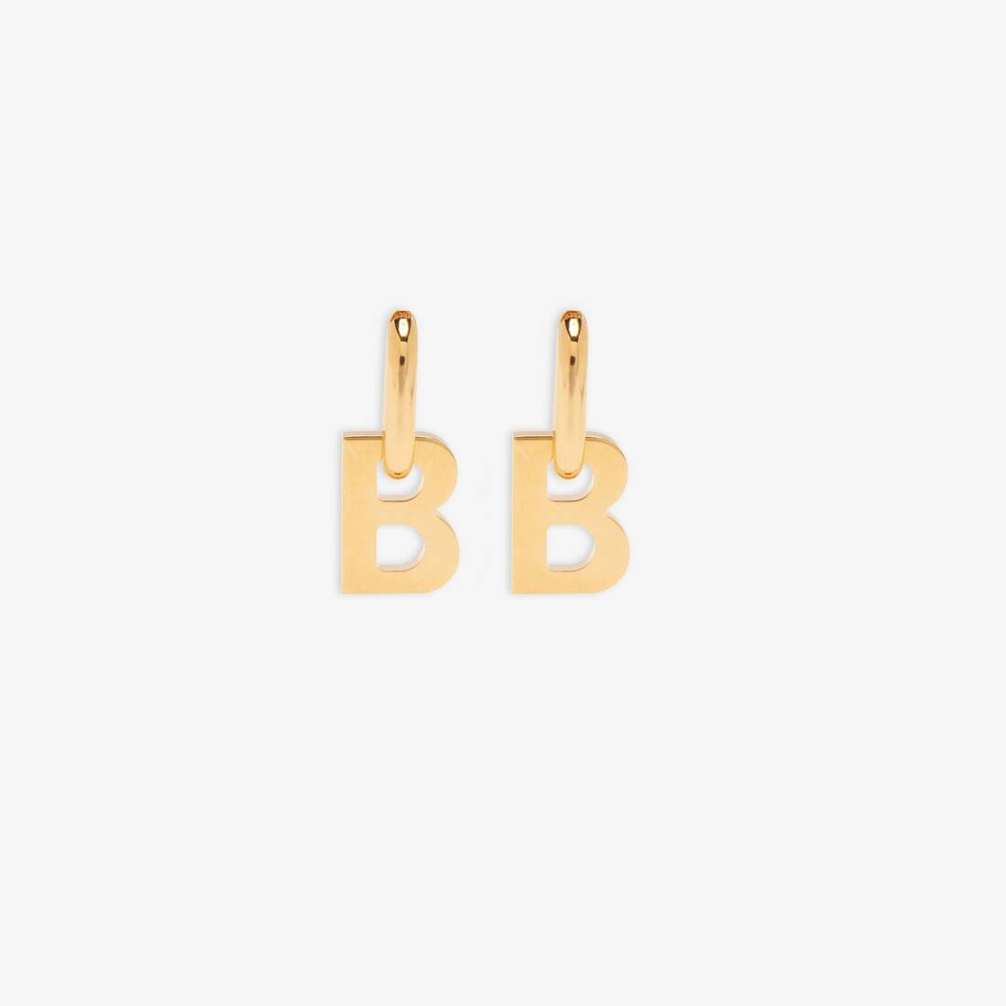 Women's B Chain Xl Earrings in Gold - 1