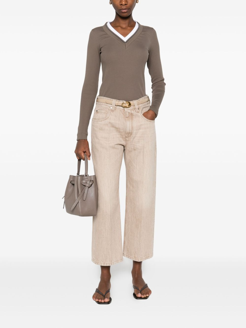 straight-leg jeans - 2