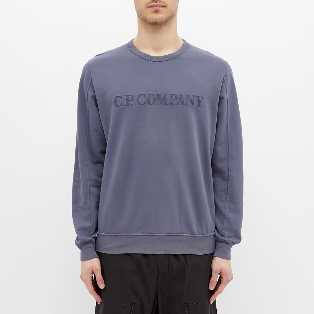 C.P. Company Embroidered Logo Sweat - 4