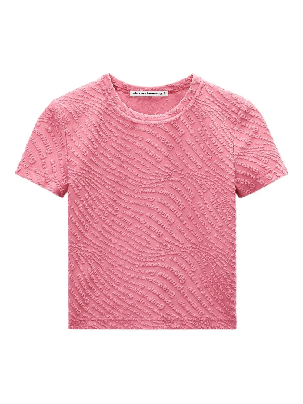 T BY ALEXANDER WANG - Women Jacquard Logo Baby Tee - 5