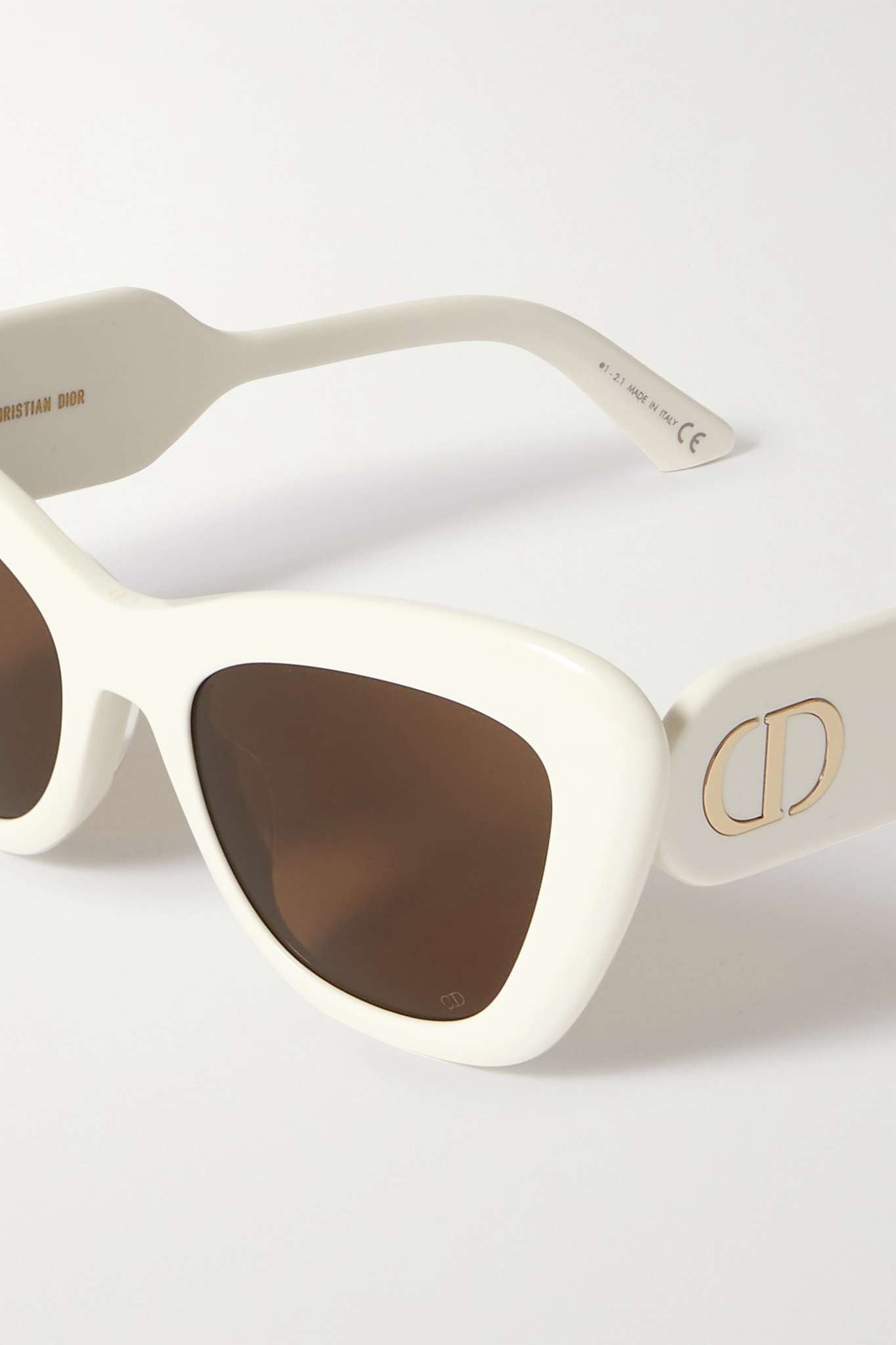 DiorBobby B1U cat-eye acetate and gold-tone sunglasses - 4