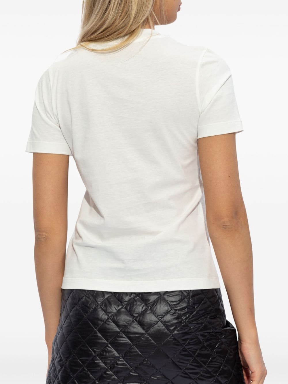 logo-print cotton T-shirt - 4
