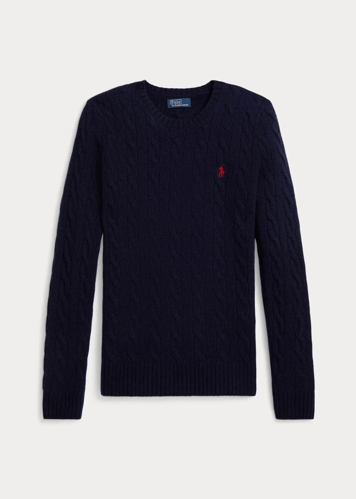Cable-Knit Wool-Cashmere Sweater - 1