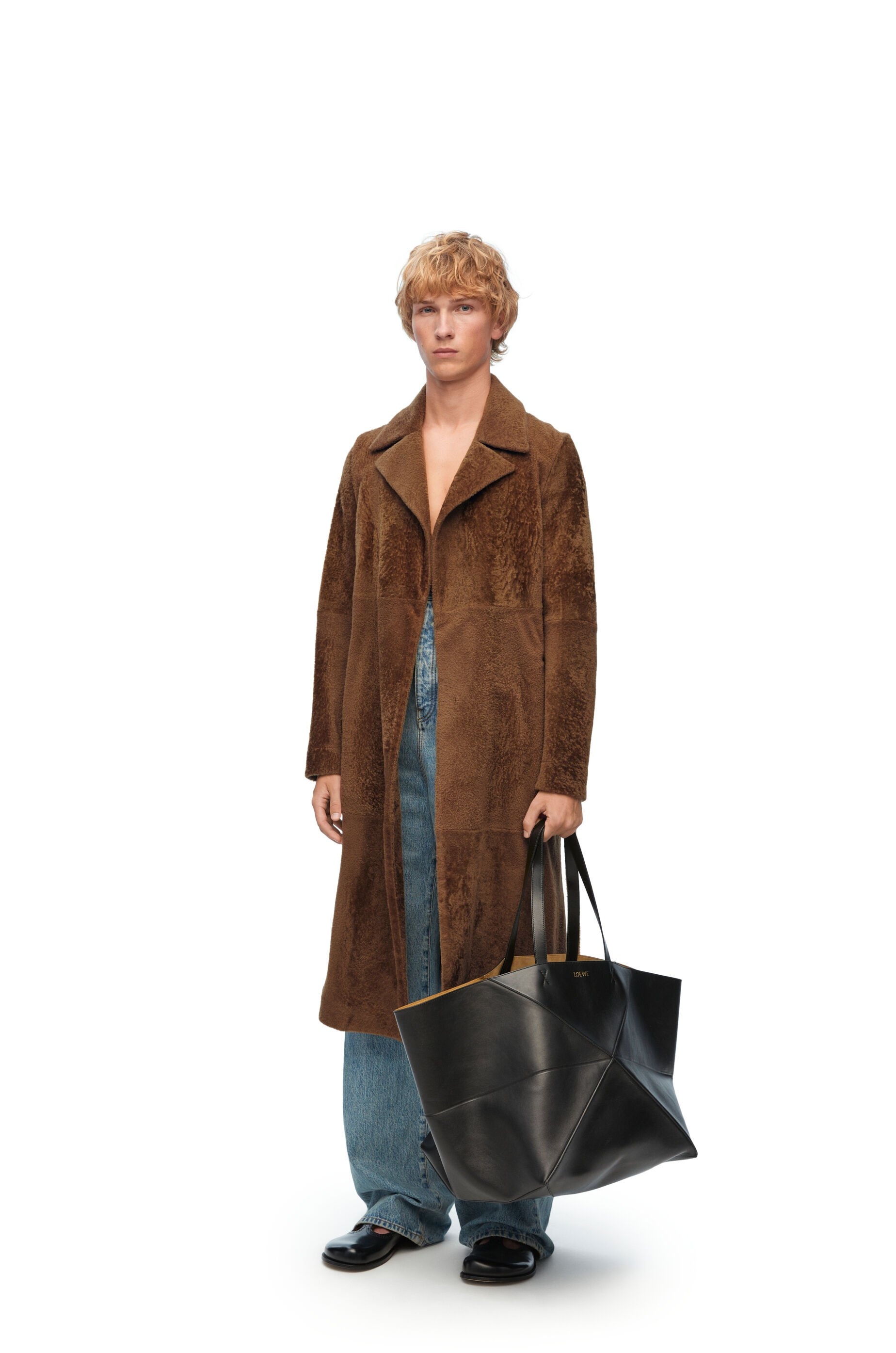 Coat in shearling - 2