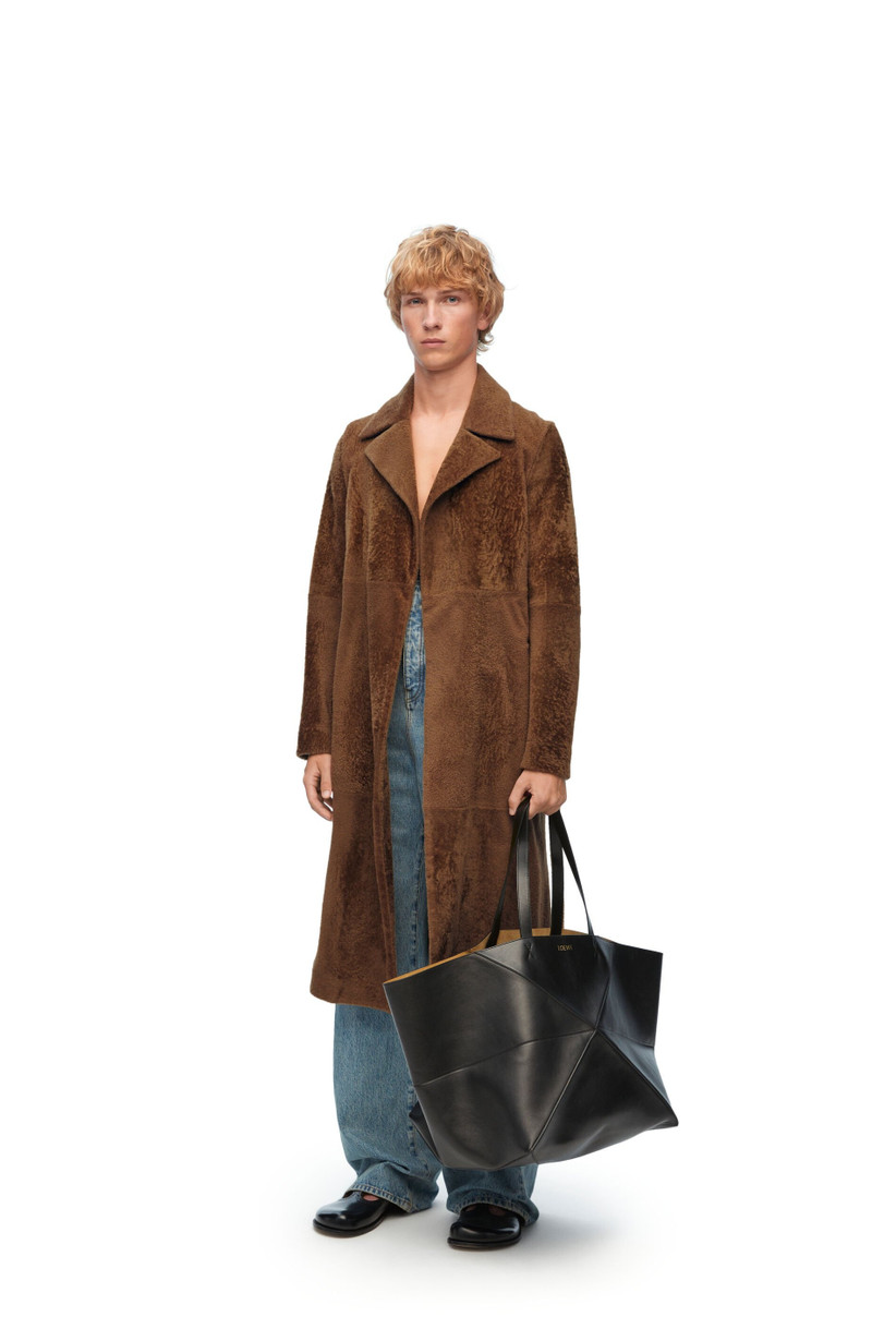 Loewe Coat in shearling outlook