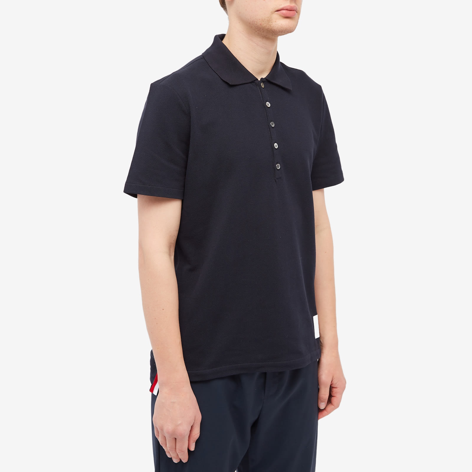 Thom Browne Back Stripe Relaxed Fit Polo - 2