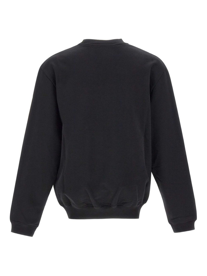 HELIOT EMIL™ raglan-sleeve metal-plaque sweatshirt outlook