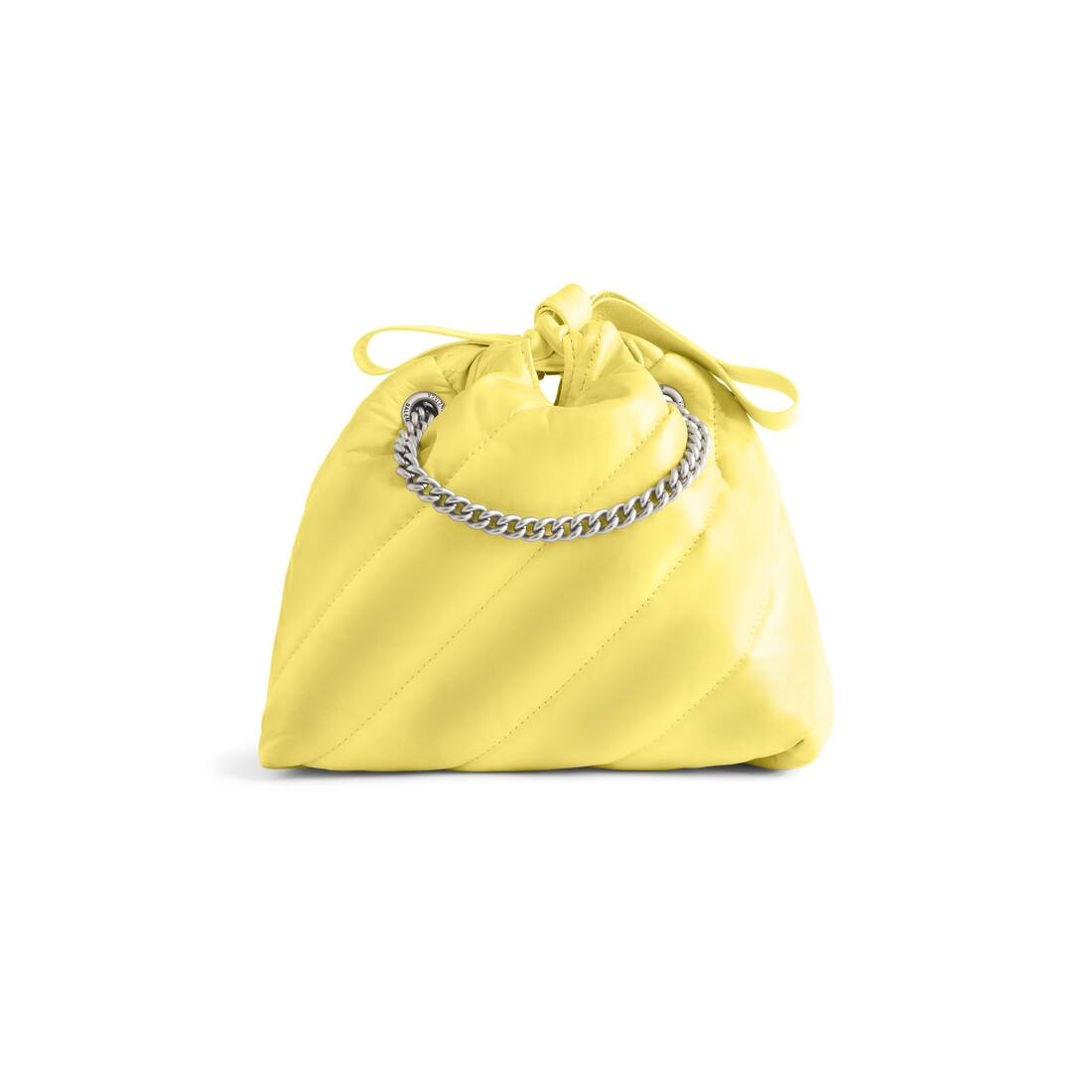 Women's Crush Xs Tote Bag Sprayed Quilted in Yellow - 4