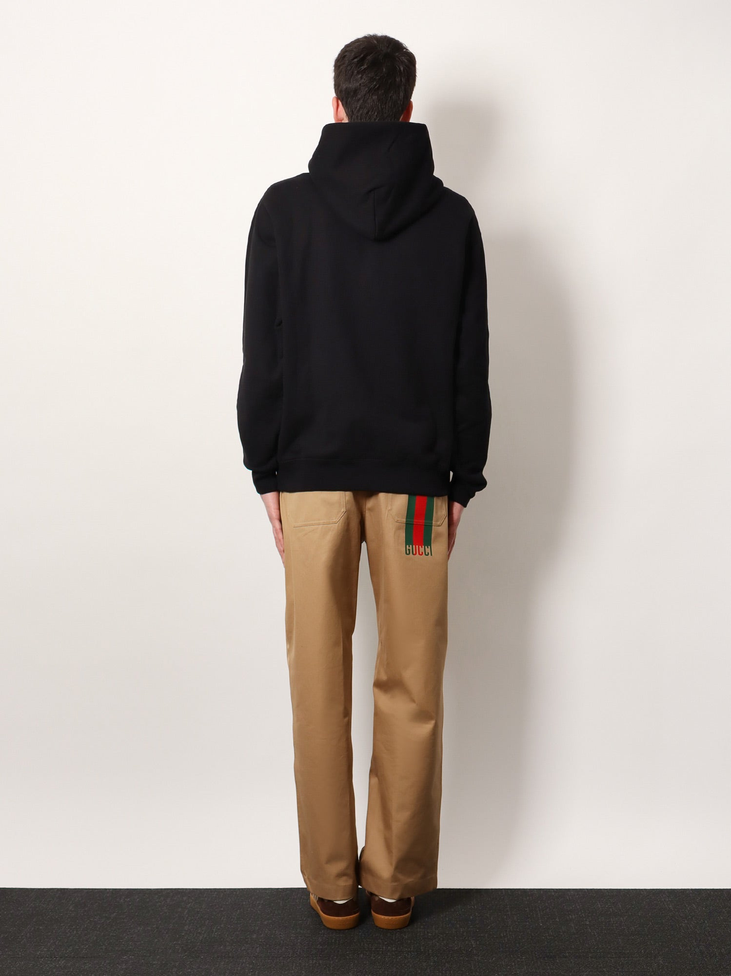 Gucci Men Cotton Sweatshirt With Frontal Logo - 3