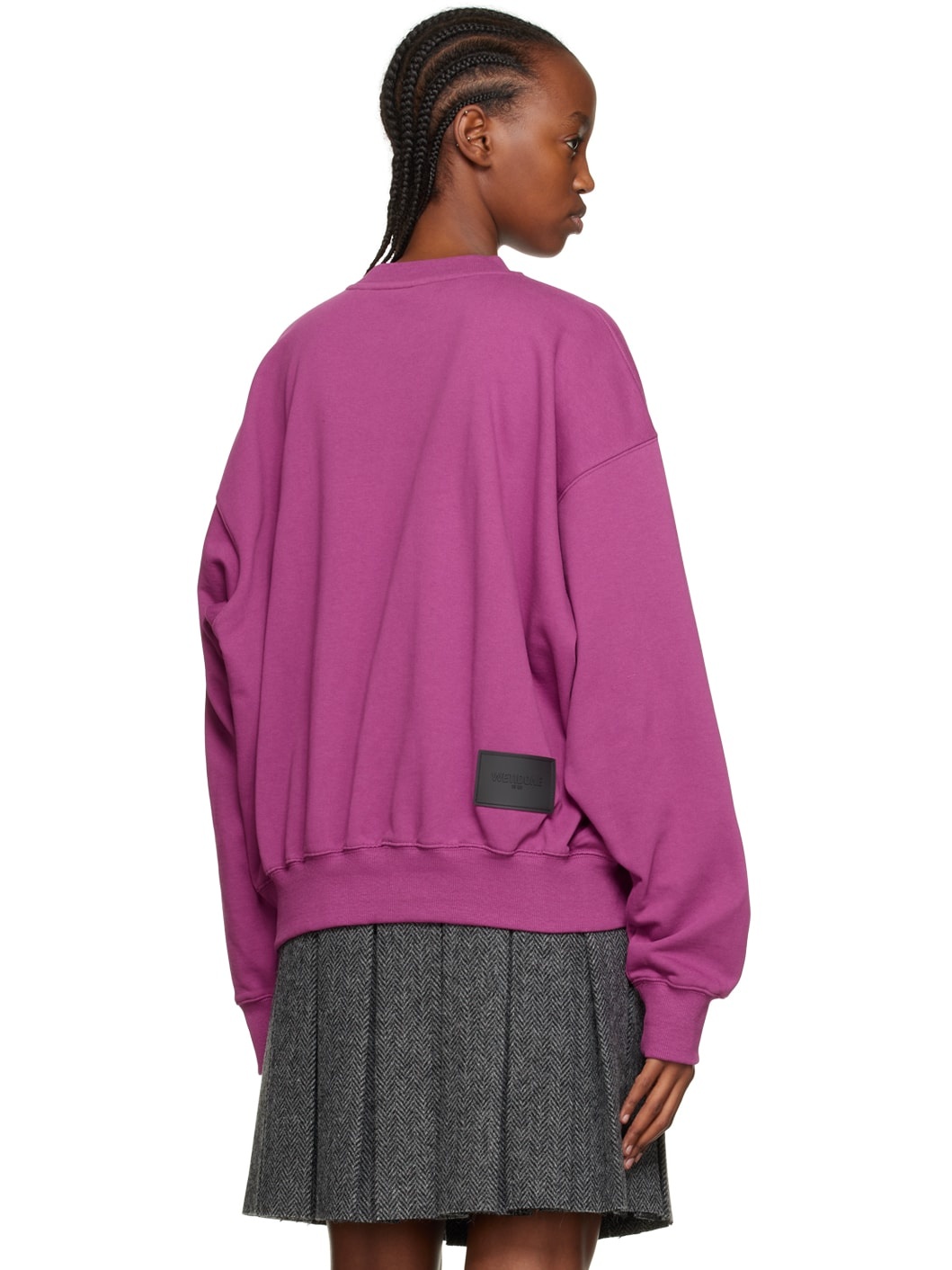 Purple Cross Symbol Sweatshirt - 3