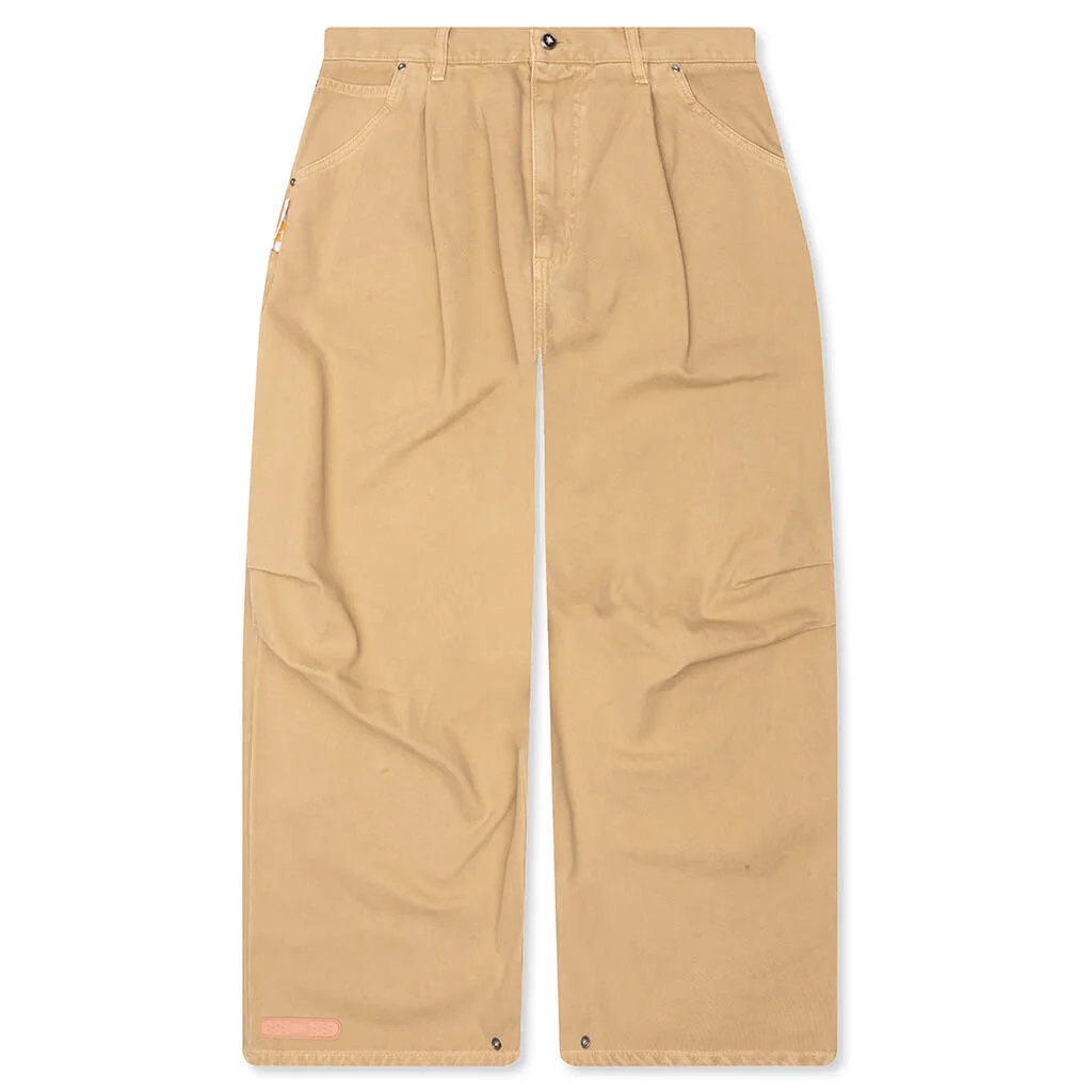 FAT ANGELO TROUSERS - SAND - 1