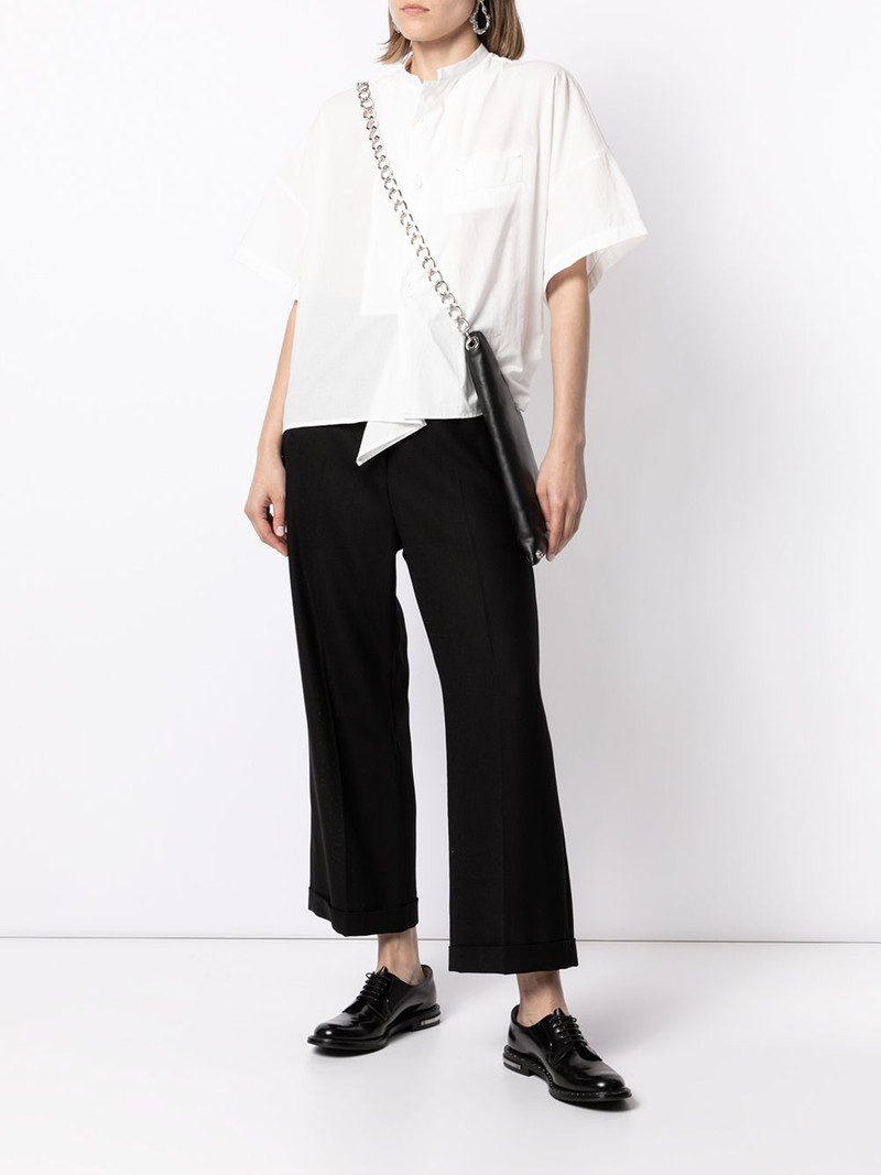 Y's oversized short-sleeve shirt outlook