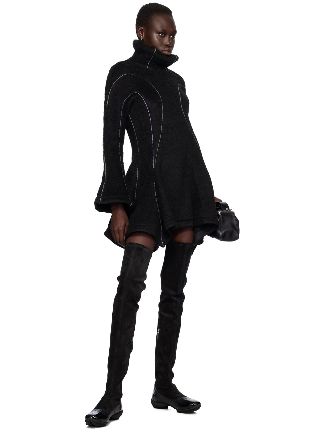 【関税込み】Kiko Kostadinov ブラック Sonia ロングブーツ SONIA HIGH BOOT - SABLE / MIDNIGHT+BLACK – KIKO KOSTADINOV