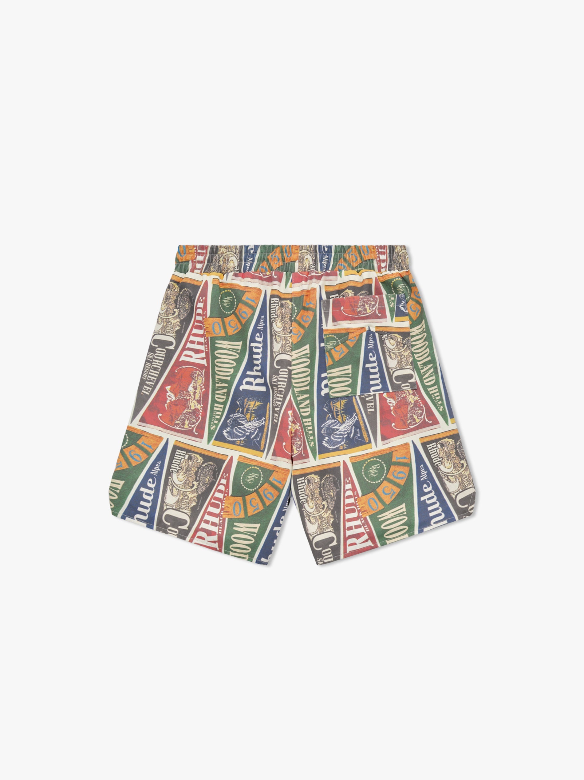 COLLEGIATE FLAG TWILL SHORT - 2