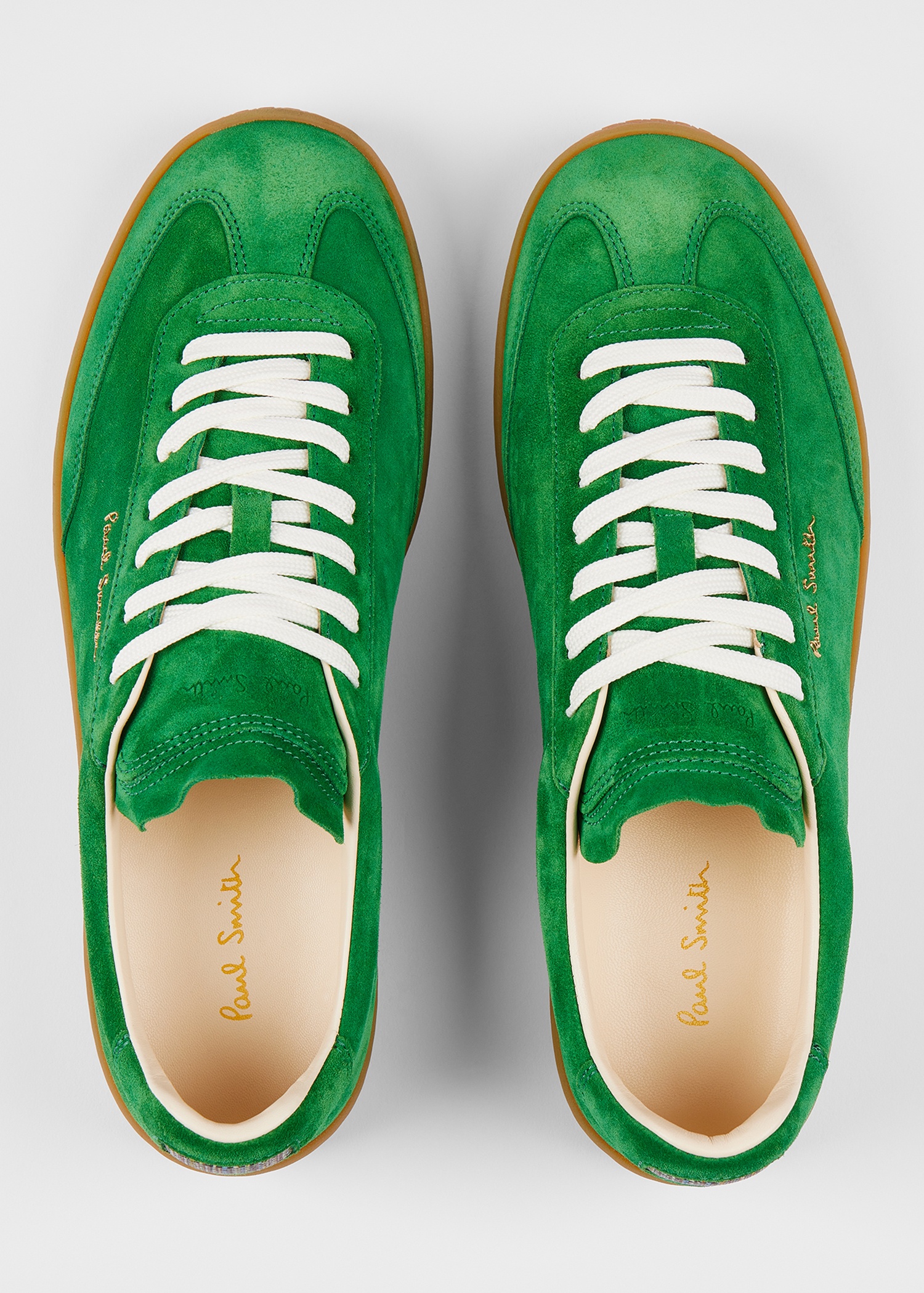 Green Suede 'Como' Trainers - 5