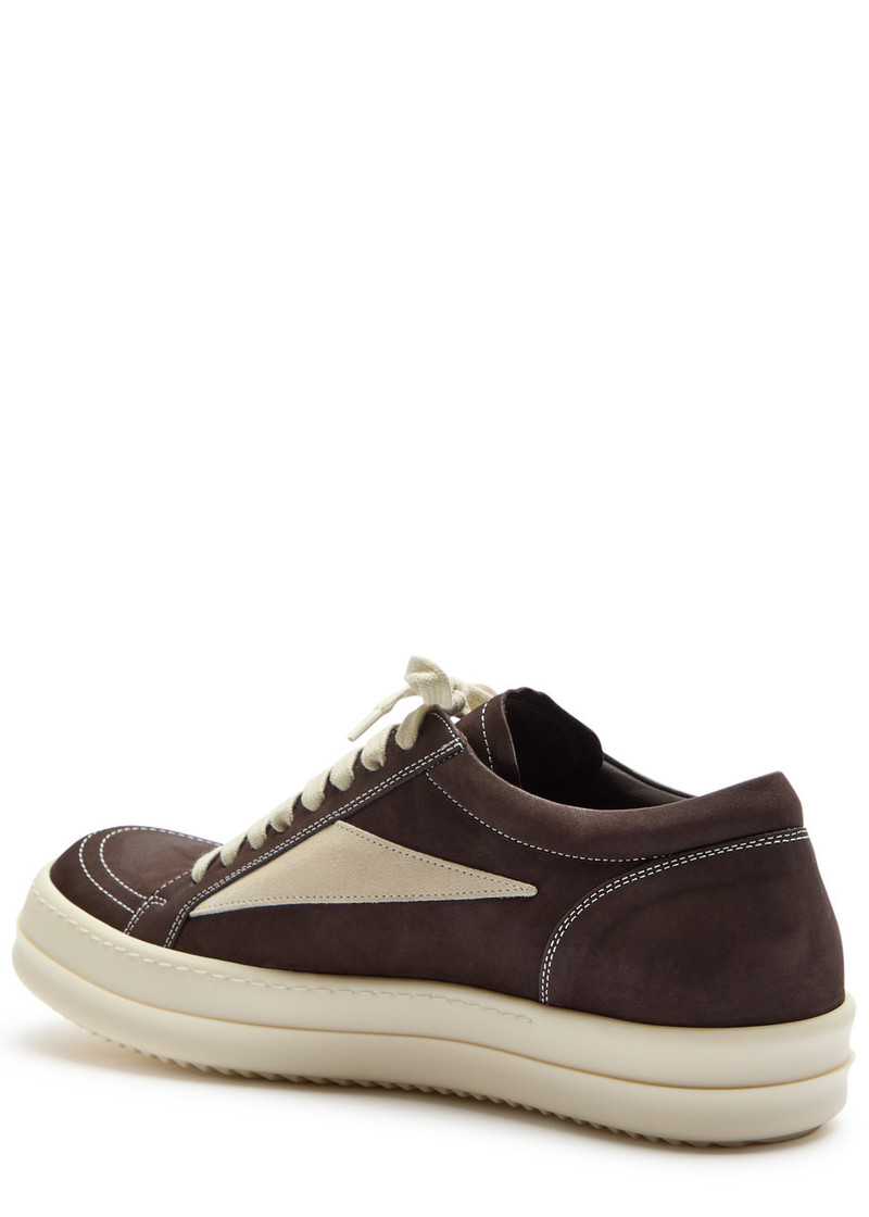 Rick Owens Rick Owens Suede and Leather Sneakers outlook