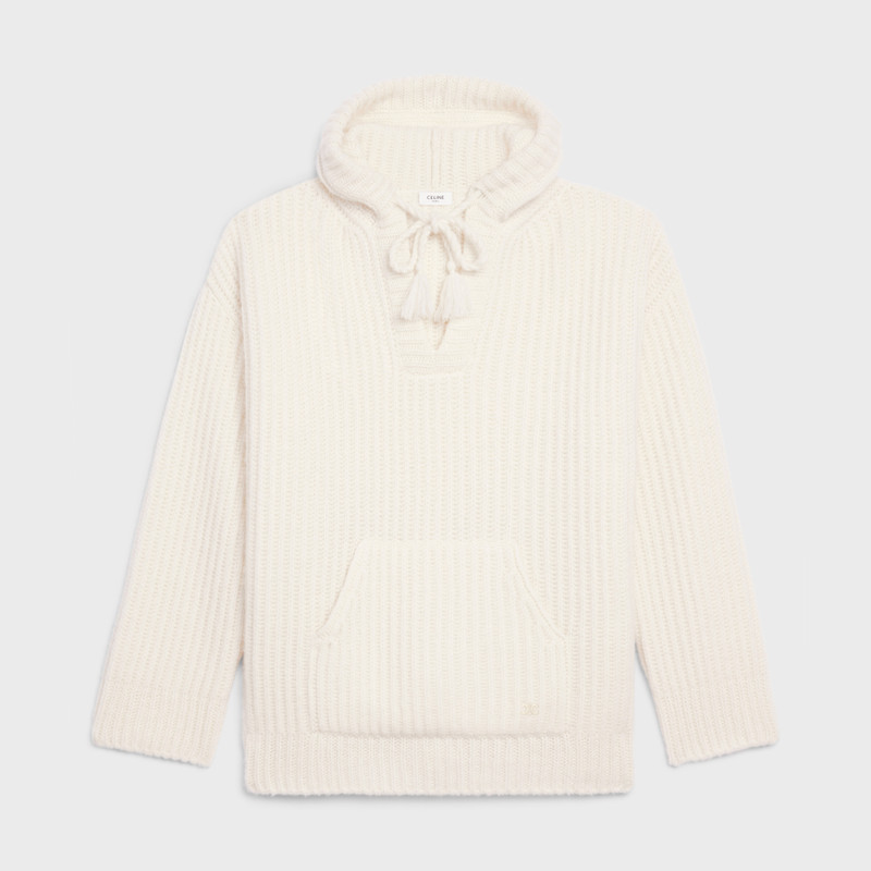 RIBBED BAJA IN SILK AND CASHMERE 1