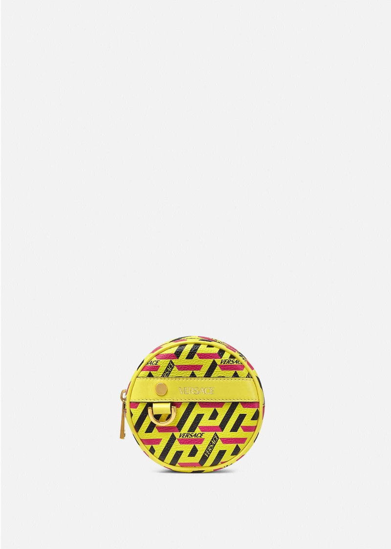 La Greca Signature Modular Round Pouch 1