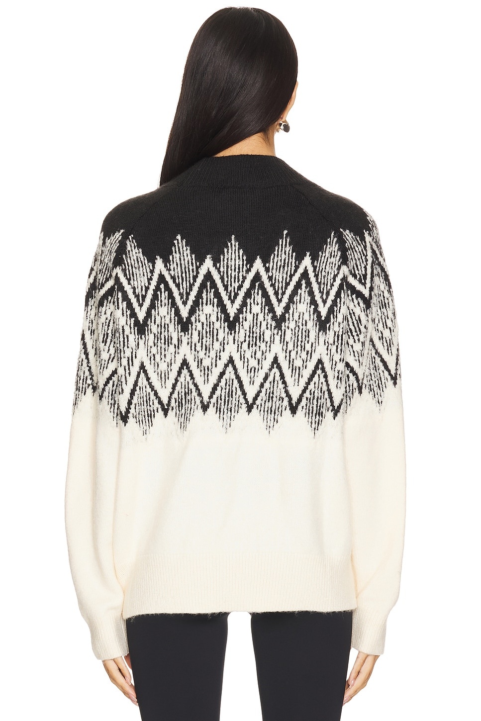 Siren Relaxed Jacquard Sweater - 3