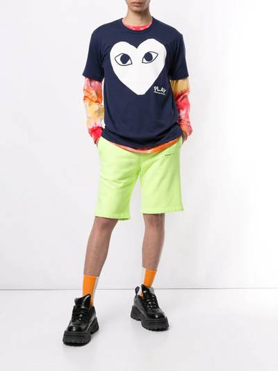 Comme des Garçons PLAY logo-print crew neck T-shirt outlook