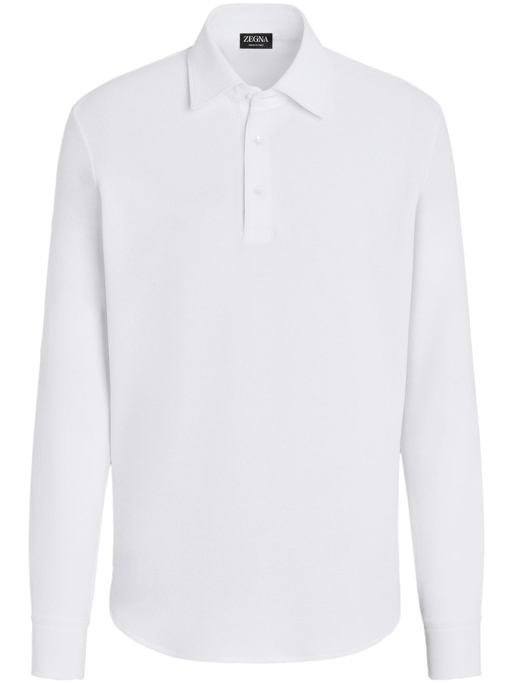 cotton polo shirt - 1