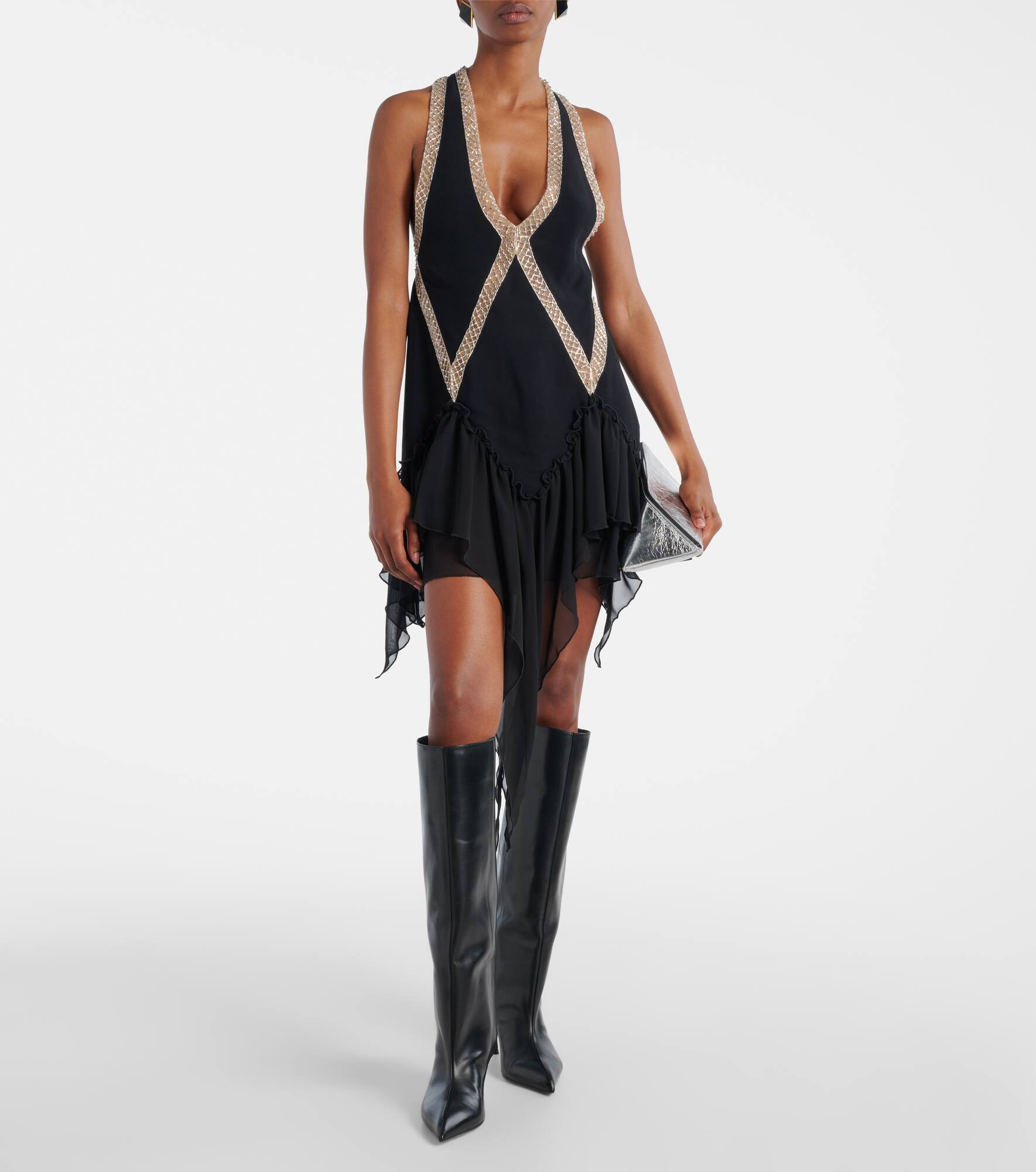 Lea 65 leather knee-high boots - 3