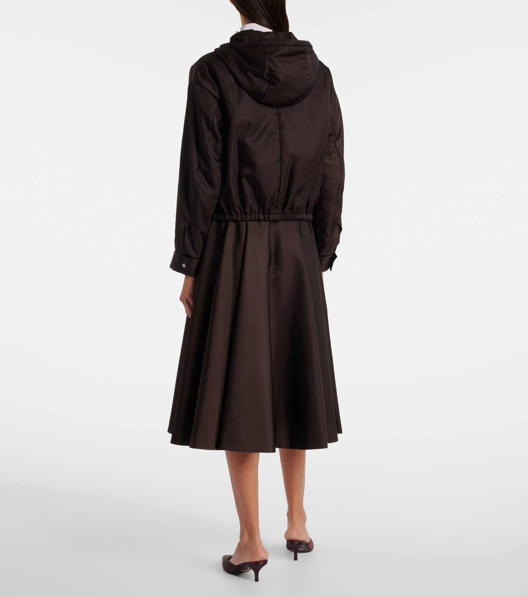 Re-Nylon hooded jacket - 3