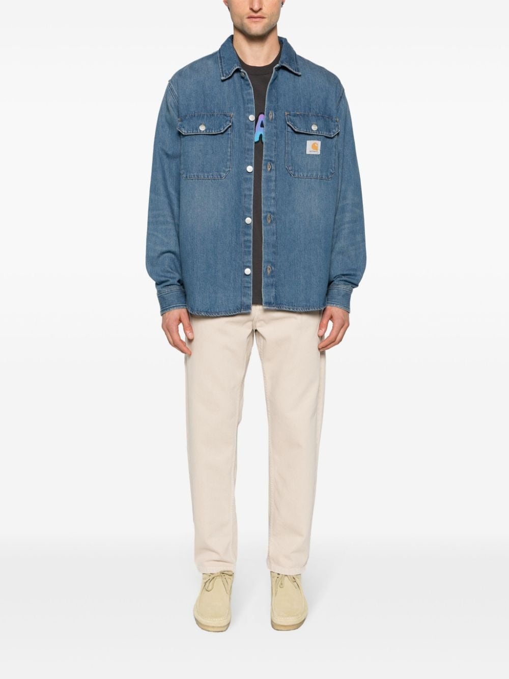 Harvey denim shirt jacket - 2