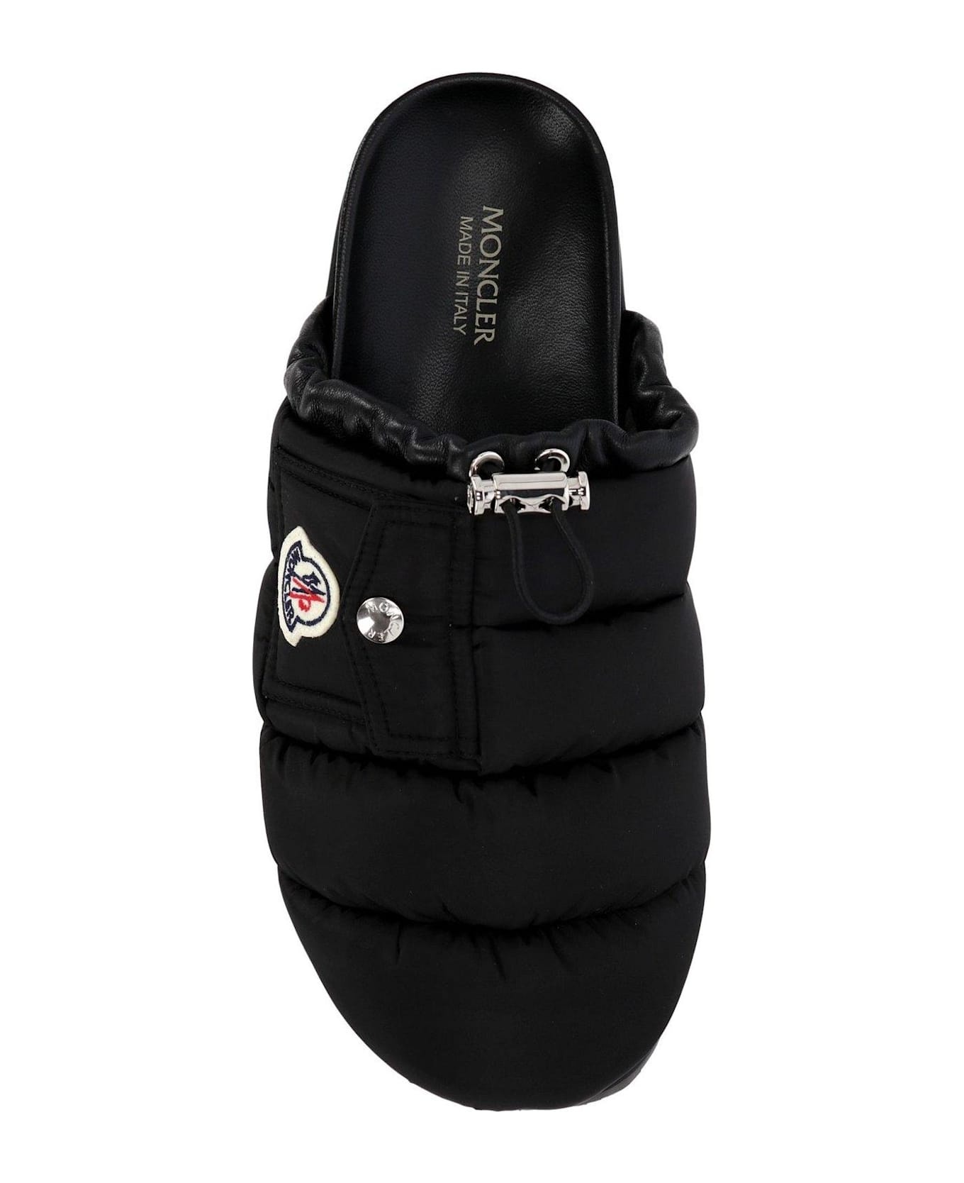 Logo Patch Padded Slippers - 4