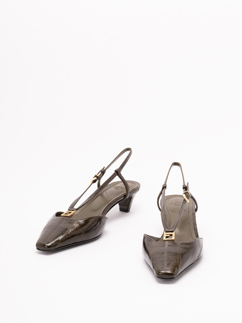 `Fendi FFold` Slingbacks - 2