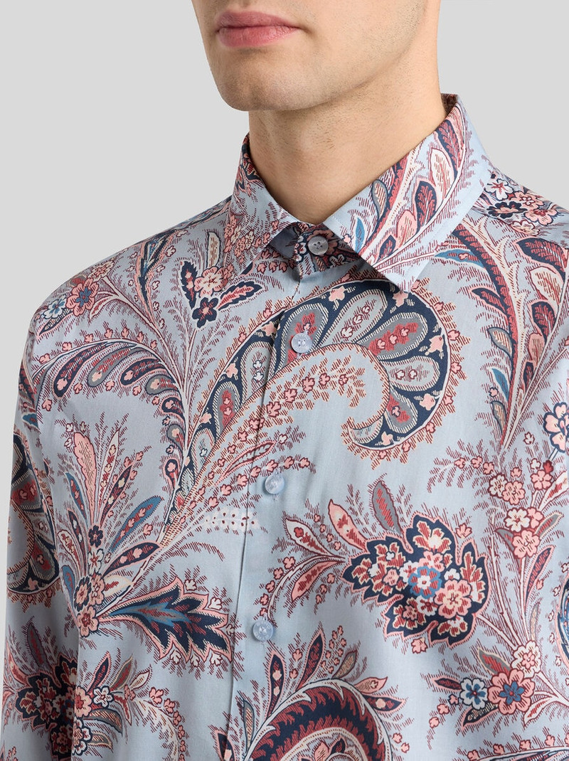 Etro FLORAL PAISLEY COTTON SHIRT outlook
