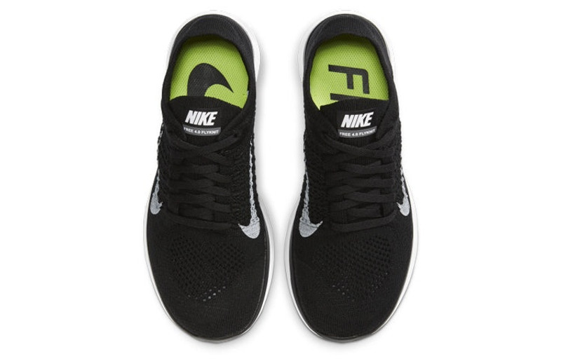 (WMNS) Nike Free 4.0 Flyknit 'Black' 631050-001 4