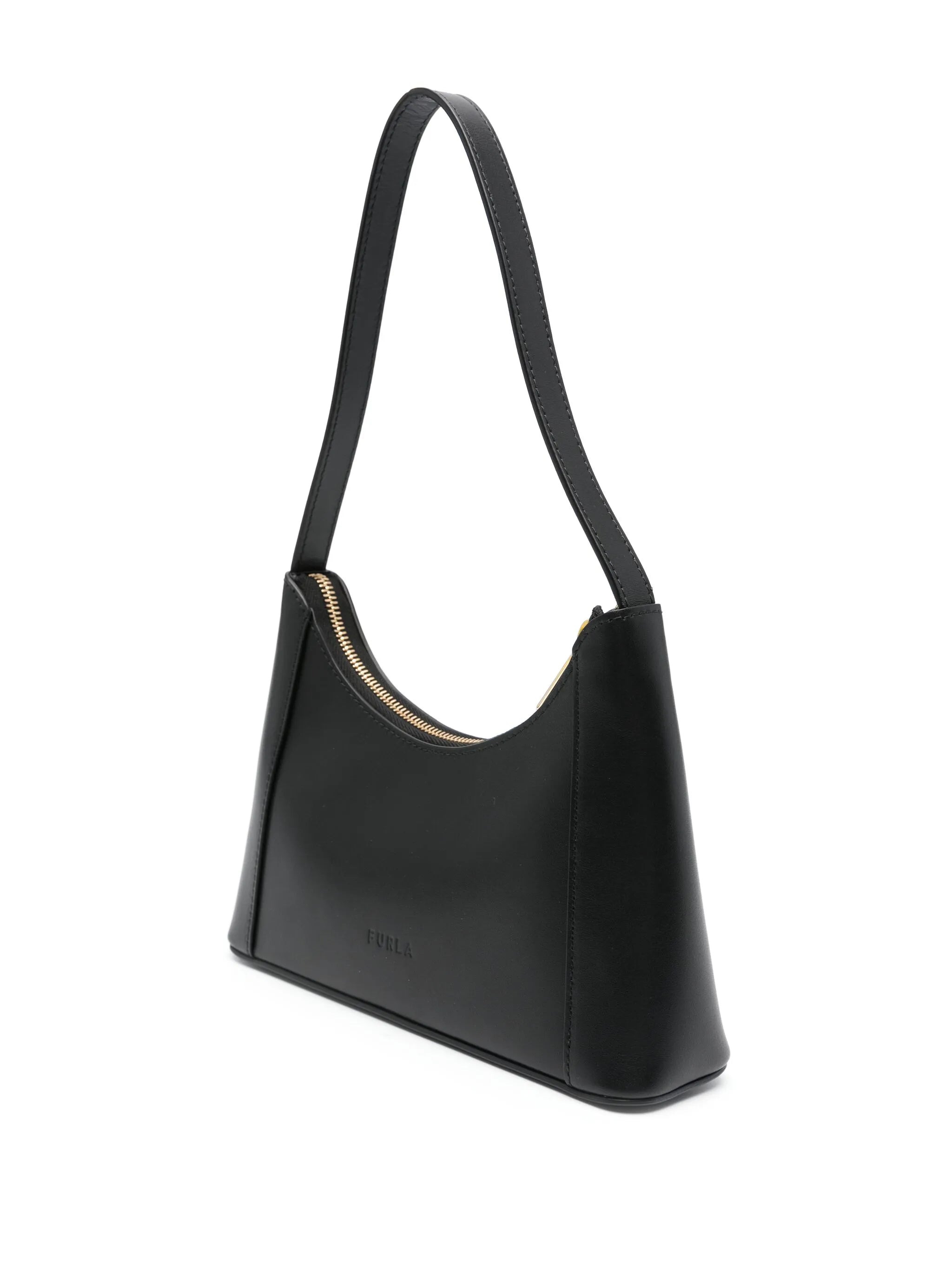 Furla Diamond Mini Leather Shoulder Bag - 4