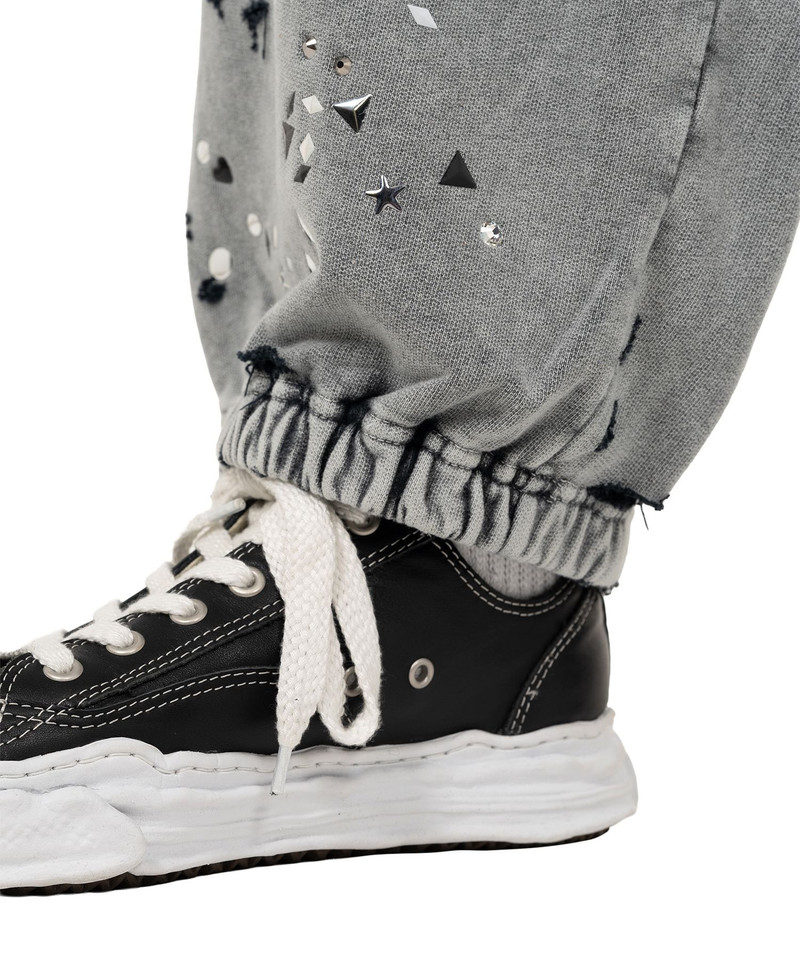 Embellished Bleached Sweat Pants 20