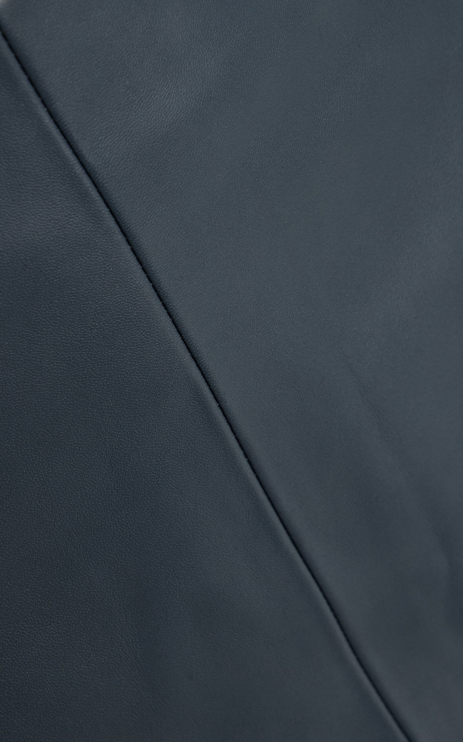 Exclusive Leather Mini Skirt grey - 6