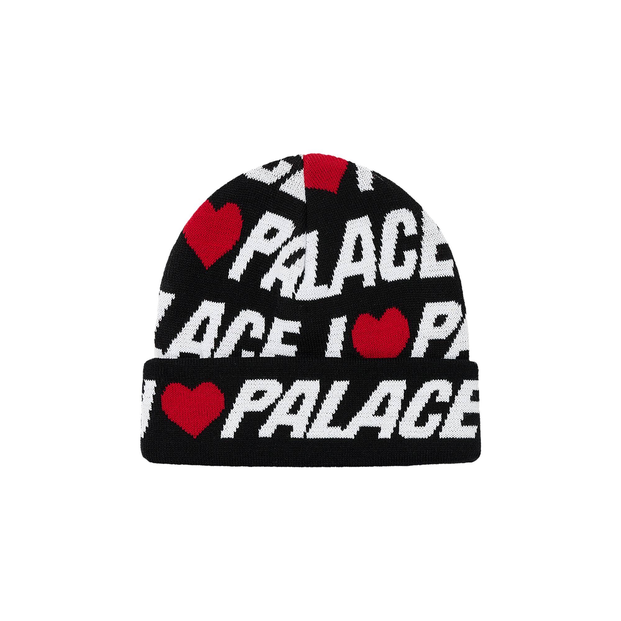 Palace I Love Palace Beanie 'Black' - 1