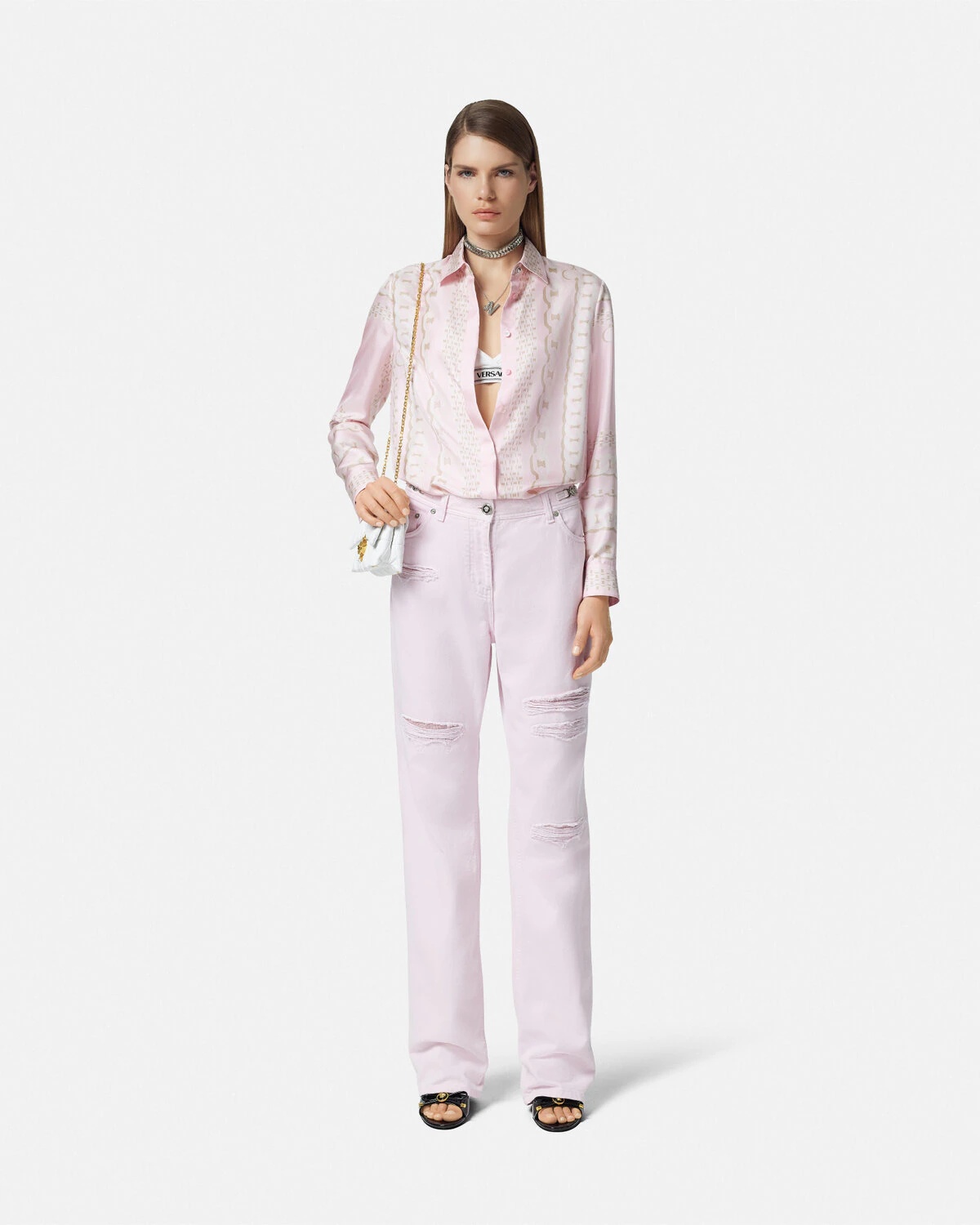Versace Treasure Silk Shirt - 2