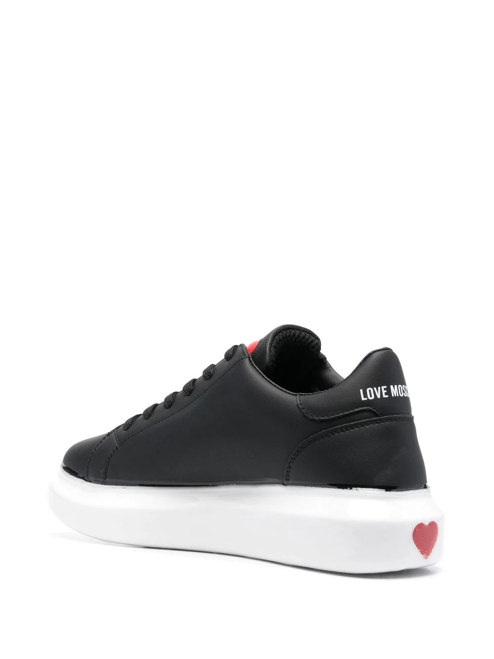 low-top lace-up sneakers - 3