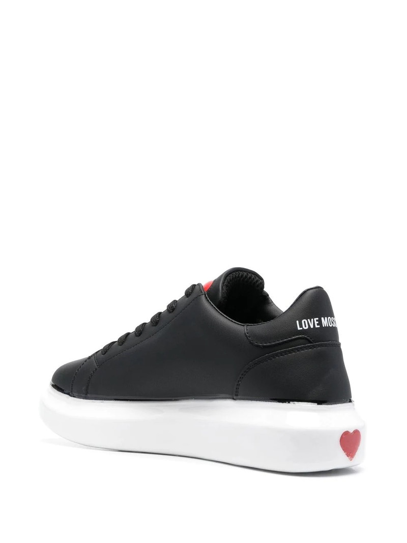 low-top lace-up sneakers 3