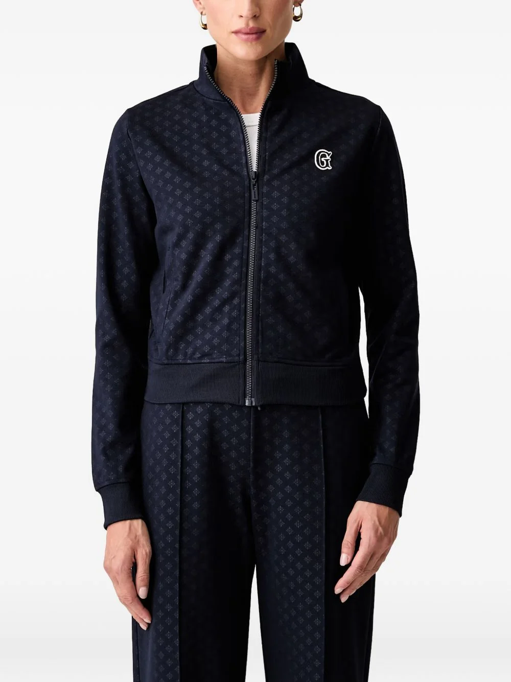 viscose-blend sweatshirt - 1
