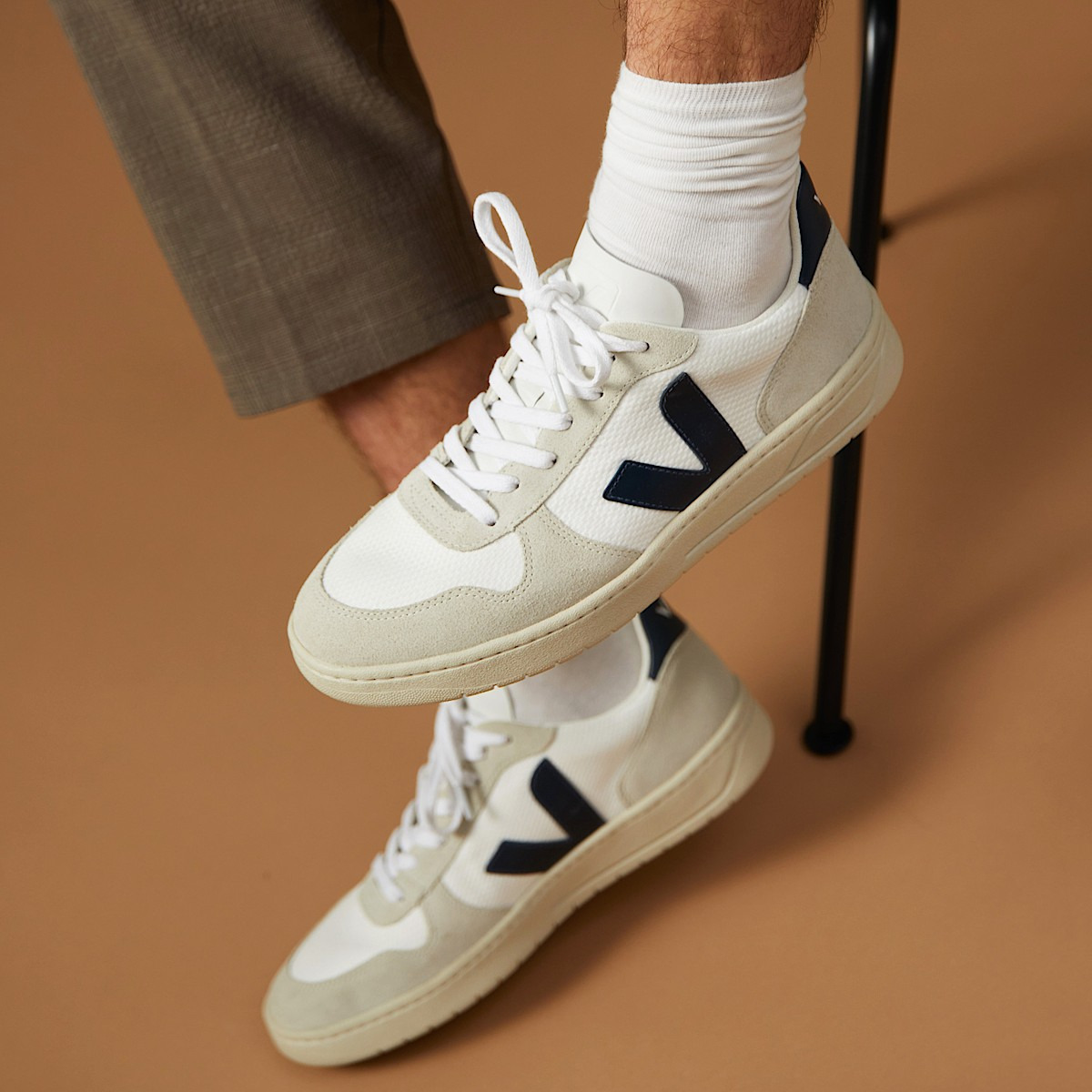 V-10 B-MESH WHITE NAUTICO - 4