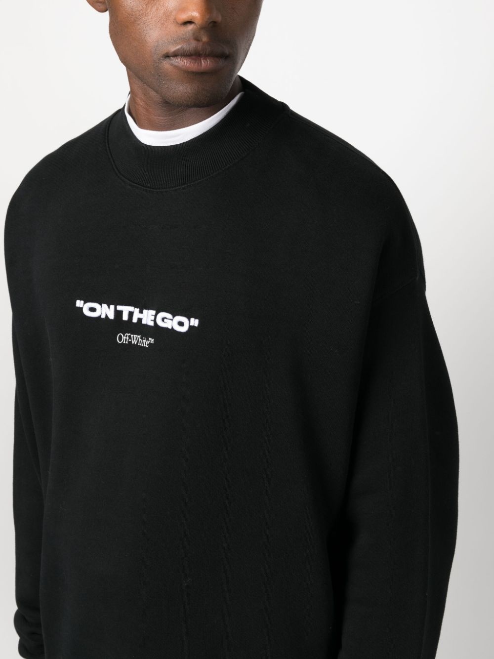 On The Go cotton sweatshirt - 5