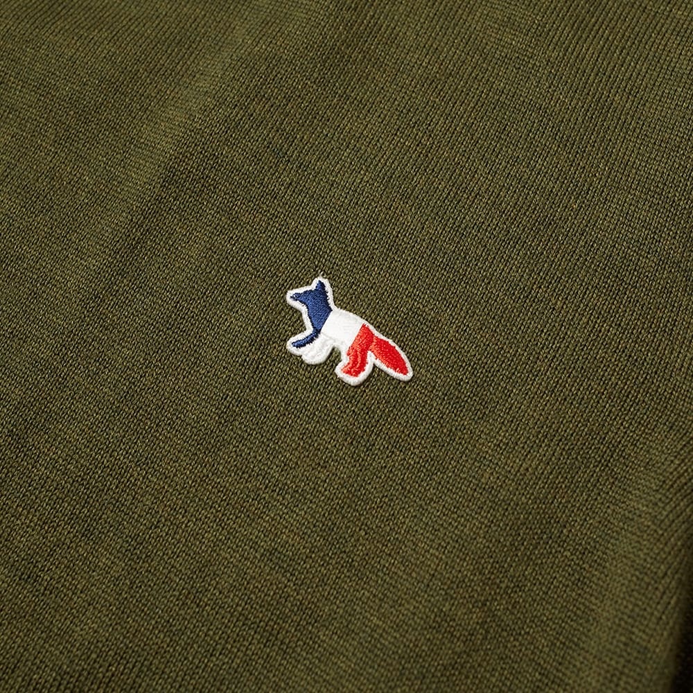 Maison Kitsuné Tricolour Fox Patch Crew - 2