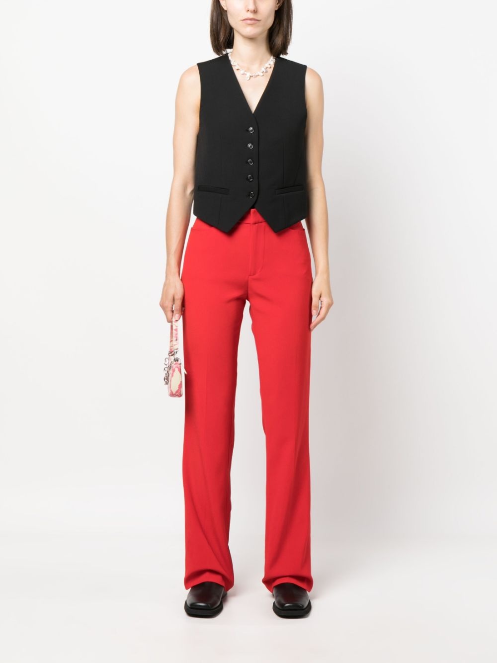 Pistol straight-leg trousers - 2